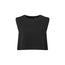 PNDR Luxe Crop Black