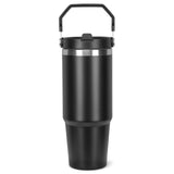 Water Bottle With Carry Handle - Black