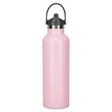 Sports Water Bottle With Flip Up Straw - Light Pink