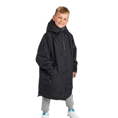 Kids Dry Robe - Black