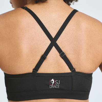 SJ Dance Ruched Front Sports Bra