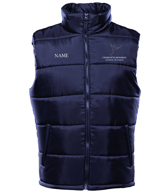 Charlotte Mowbray School of Dance Bodywarmer