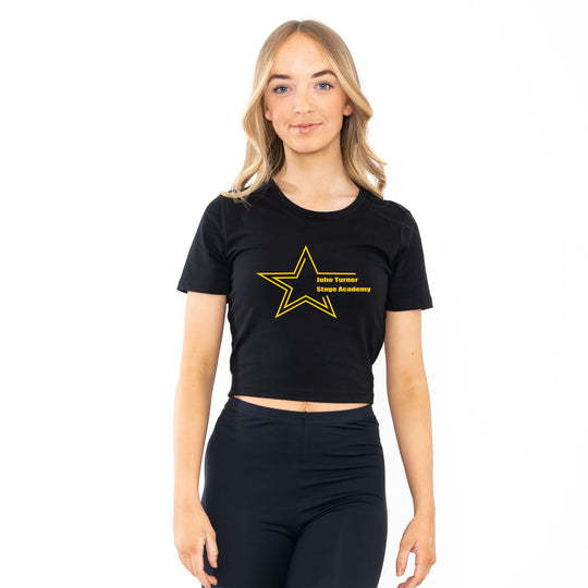 Julie Turner Stage Academy Kids Cropped Tee