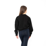 Kids Cropped Sweatshirt - Black