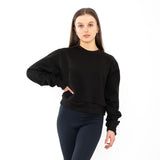 Kids Cropped Sweatshirt - Black