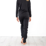 Adults Tracksuit Bottoms - Black/White