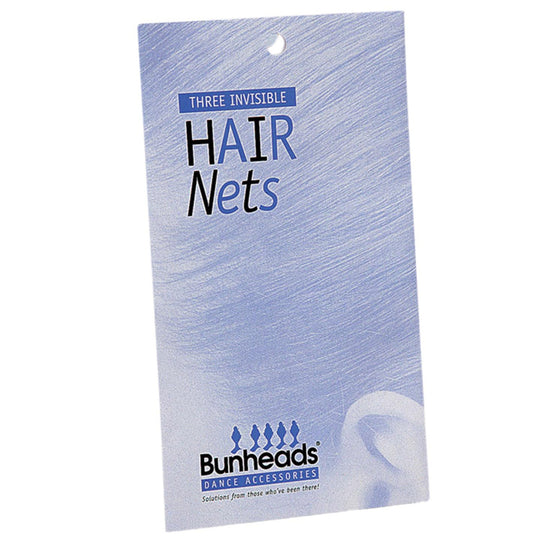 Bunhead Hairnet 3pk - Auburn