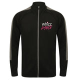 Whizz Dance Adults Pink Logo Knitted Tracksuit Top