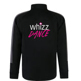 Whizz Dance Adults Pink Logo Knitted Tracksuit Top
