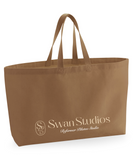 Swan Studios Pilates Large Canvas Tote - Caramel