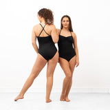 Pandr Cross Back Leotard - Black
