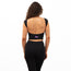 MG Dance Academy Boat Neck Backless Crop Top