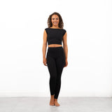 EntertainArts Pandr Boat Neck Backless Crop Top