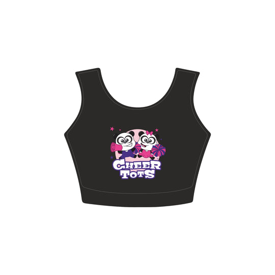 Cheertots Racer Back Crop Top