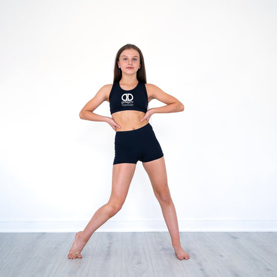 Dynasty Dance Academy Racer Back Crop Top