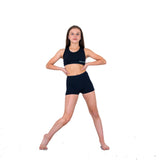 Italia Conti Associates Racer Back Crop Top