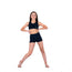 Italia Conti Associates Racer Back Crop Top