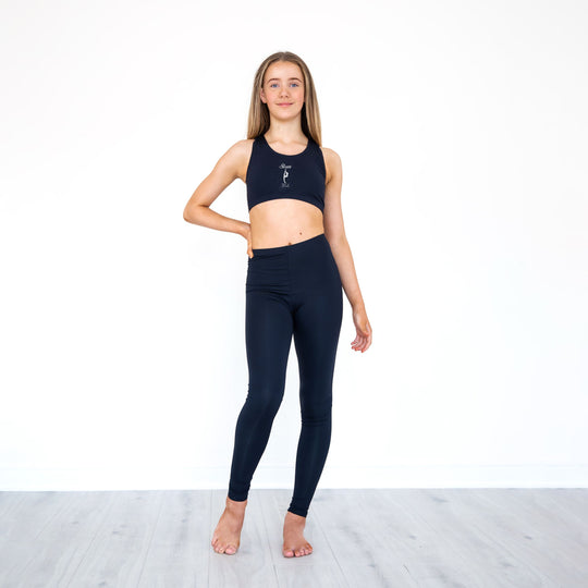 Storm Acro Pandr Racer Back Crop Top