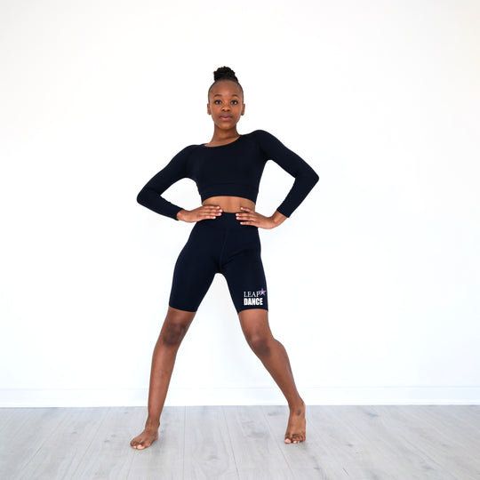 Leap Dance Midlands High Waist Cycle Shorts