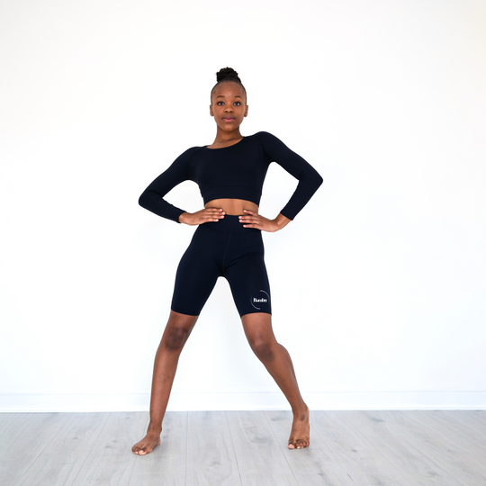 The Bambu Space High Waist Cycle Shorts