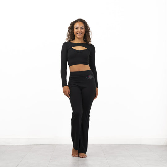 Dance Stars High Waist Flared Leggings