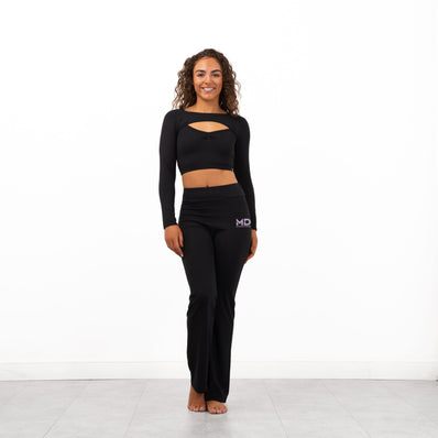 McMahon Dance Pandr High Waist Flared Leggings