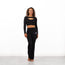 McMahon Dance Pandr High Waist Flared Leggings