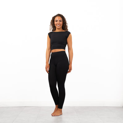 Pandr High Waisted Leggings - Black
