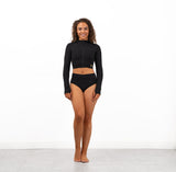 Katie Meghan Boutique Lyrcial and Love in Heels Crop Zip Jacket