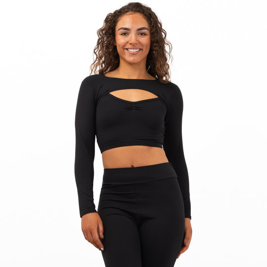 Fleet Dance Company Fitted Long Sleeve Shrug