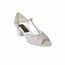 Tappers & Pointers Chloe 1.5inch Heel Silver