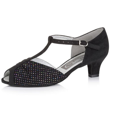 Freed Open Toe Ruched Vamp Sandal 4cm Heel