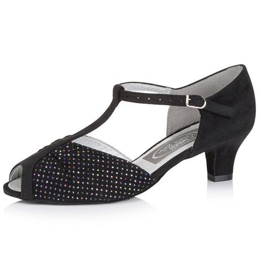 Freed Open Toe Ruched Vamp Sandal 4cm Heel