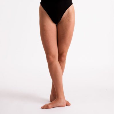 Silky Intermediate Fishnet Tights - Natural