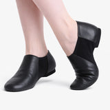 Pandr Slip On Split Sole Jazz Shoe - Black