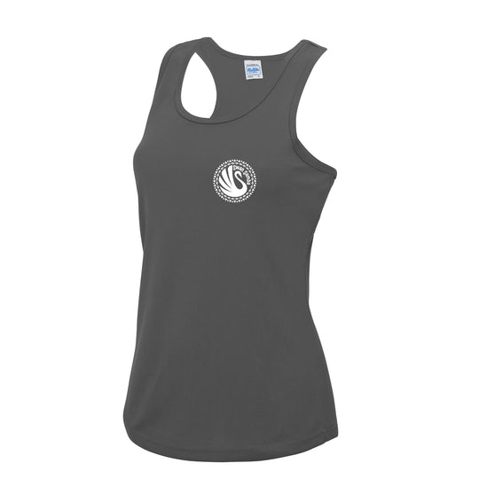 Swan Samba Ladies Charcoal Cool Vest