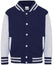 Kids Varsity Jacket - Oxford Navy/Heather