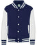Kids Varsity Jacket - Oxford Navy/White
