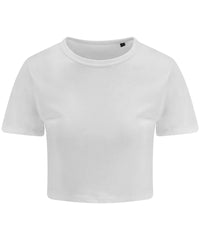 Fashion Ladies Girlie Triblend Cropped Tee