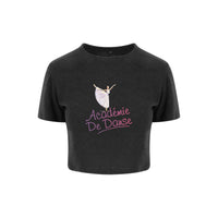 Academy De Danse Fashion Ladies Cropped Tee