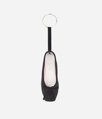 Mini Pointe Shoe Glitter Keyring