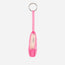 Mini Pointe Shoe Keyring - Hot Pink