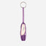 Mini Pointe Shoe Keyring - Purple