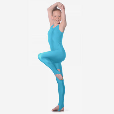 Roch Valley Tank Stirrup Catsuit - Kingfisher