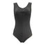 T&P Sleevless Ruched Front Tank Leotard