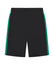 Adults Knitted Shorts - Black/Emerald