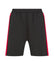 Adults Knitted Shorts - Black/Red
