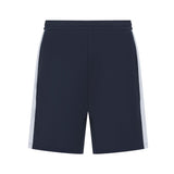 Kids Knitted Shorts - Navy/White