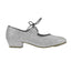 Glitter Tap Shoe Low Heel - Silver