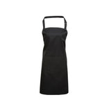 Apron With Pocket - Black